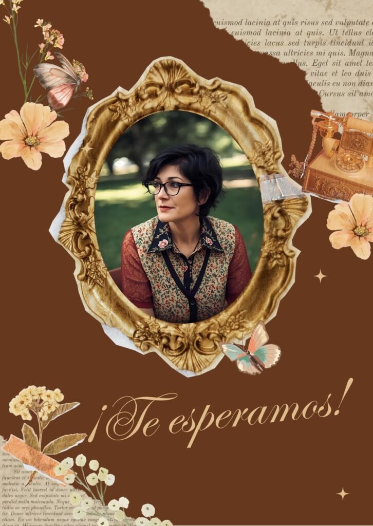 invitación virtual de cumpleaños 80 años mujer vintage (1)