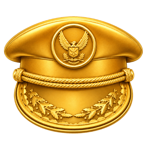 sombrero militar